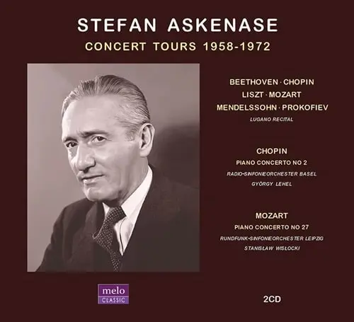 STEFAN ASKENASE / ステファン・アスケナーゼ / MOZART:PIANO SONATA NO.13 - CONCERT TOURS 1958-1972 / CONCERT TOURS 1958-1972