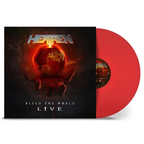 HEATHEN / ヒーゼン / BLEED THE WORLD LIVE (TRANSPARENT RED VINYL)