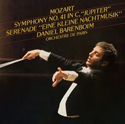 DANIEL BARENBOIM / ダニエル・バレンボイム / モーツァルト：交響曲第41番 / アイネ･クライネ･ナハトムジーク / レクイエム