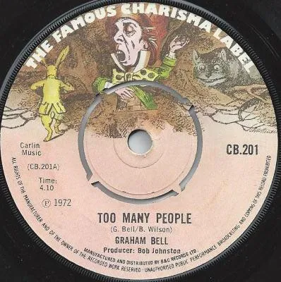GRAHAM BELL / TOO MANY PEOPLE