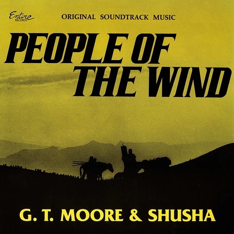 G.T. MOORE & SHUSHA / PEOPLE OF THE WIND - ORIGINAL MUSIC SOUNDTRACK (LP)