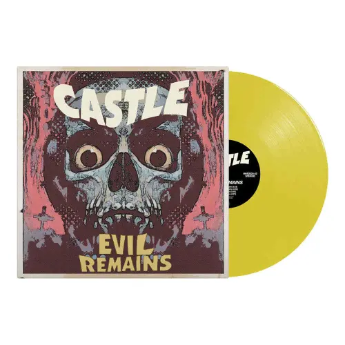 CASTLE / キャッスル / EVIL REMAINS (YELLOW VINYL)