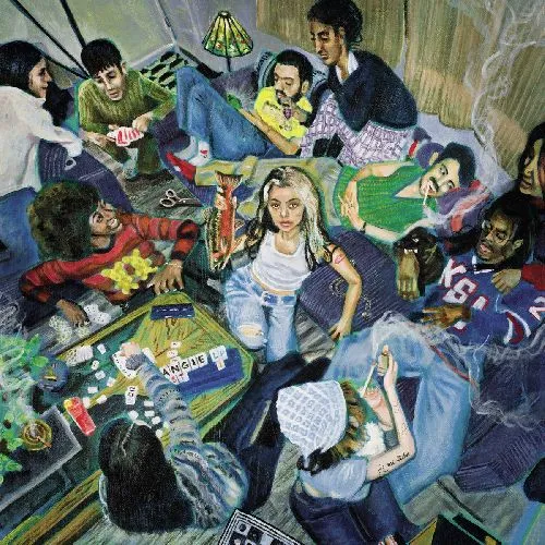 SPILL TAB / ANGIE [TRANSPARENT BLUE PETROL LP]