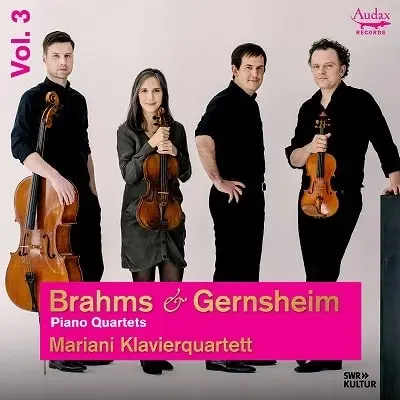 MARIANI KLAVIERQUARTETT / マリアーニ・ピアノ四重奏団 / BRAHMS/GERNSHEIM:PIANO QUARTETS VOL.3