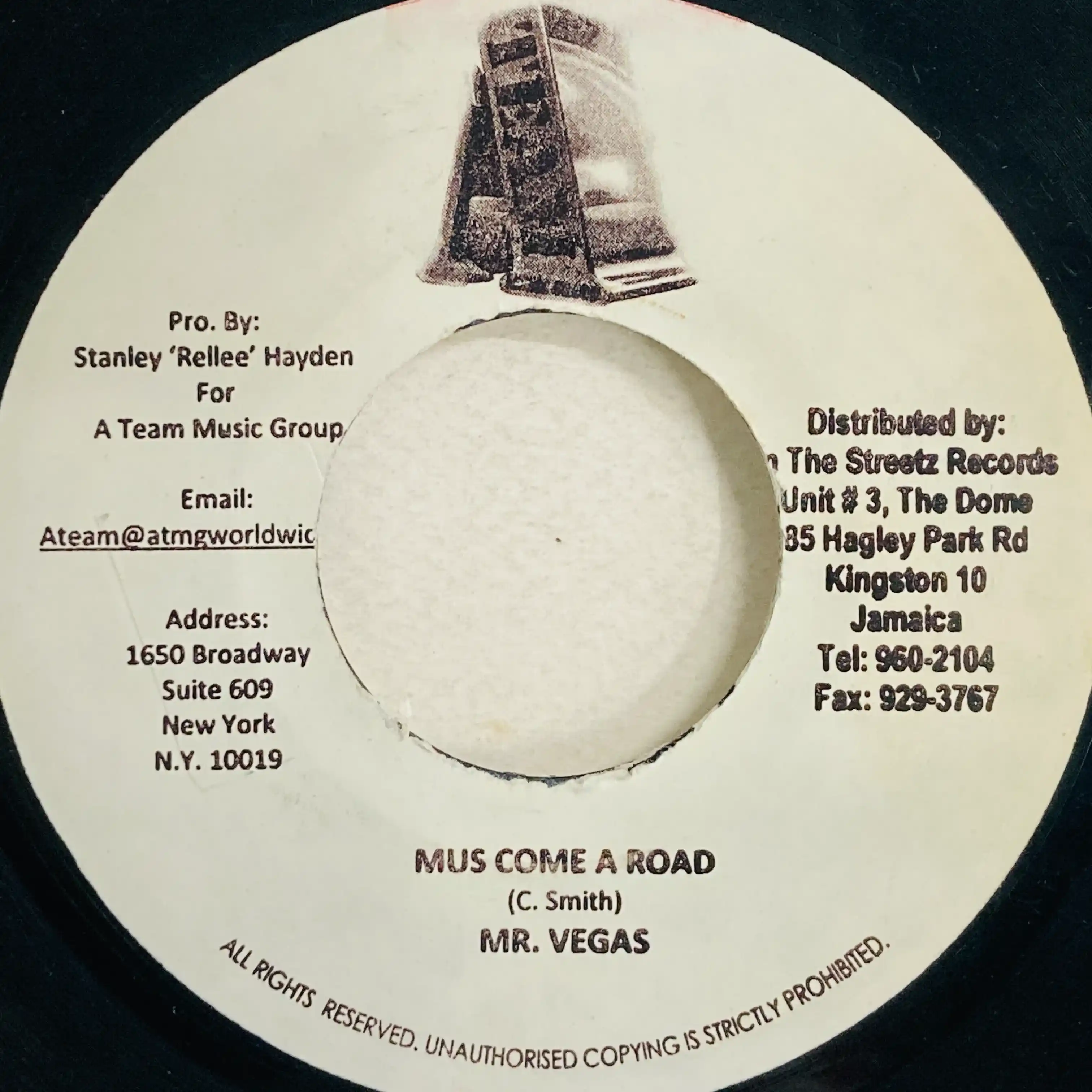 MR VEGAS / MUS COME A ROAD