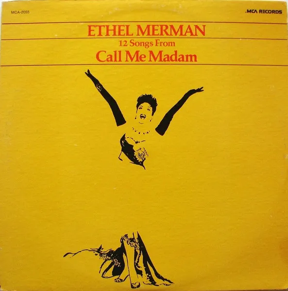 ETHEL MERMAN / エセル・マーマン / 12 SONGS FROM CALL ME MADAM