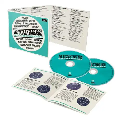 V.A. / THE DECCA YEARS 1963: FORTY-FIVE 45S FROM THE PIONEERS OF BRITISH POP (2CD)