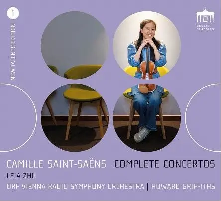 LEIA ZHU / レイア・ジュ― / S-SAENS:INTRODUCTION ET RONDO CAPRICCIOSO/VIOLIN CONCERTO NO.1&2