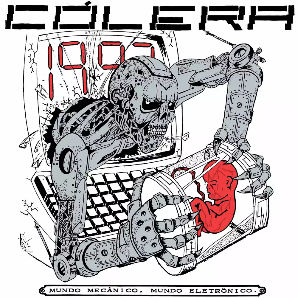 COLERA / コレラ / MUNDO MECANICO, MUNDO ELETRONICO (WHITE VINYL)