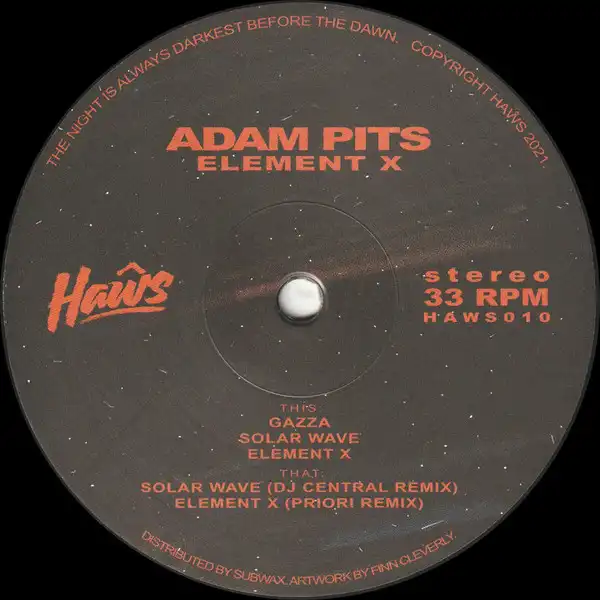 ADAM PITS  / ELEMENT X