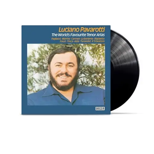 LUCIANO PAVAROTTI / ルチアーノ・パヴァロッティ / WORLD'S FAVORITE TENOR ARIAS (LP)