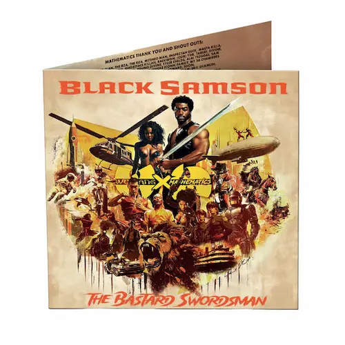 WU-TANG CLAN & DJ MATHEMATICS / BLACK SAMSON, THE BASTARD SWORDSMAN - LIMITED DELUXE EDITION (2CD)