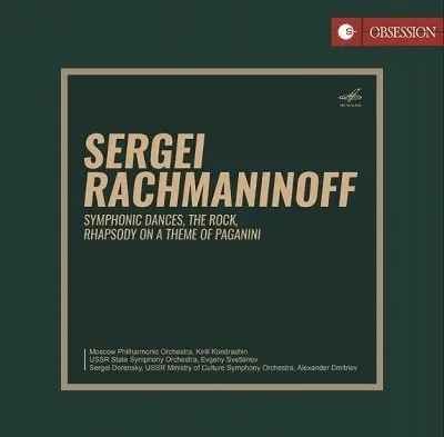 KIRILL KONDRASHIN / キリル・コンドラシン / RACHMANINOV:SYMPHONIC DANCES/RHAPSODY ON A THEME OF PAGANINI