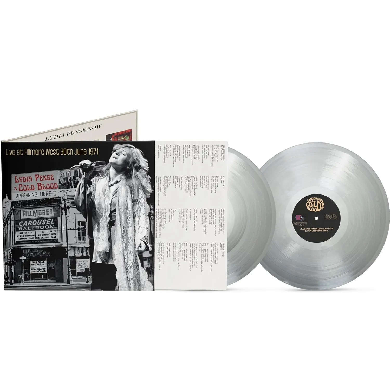 LYDIA PENSE & COLD BLOOD / リディア・ペンス&コールド・ブラッド / LIVE AT FILLMORE WEST - JUNE 30 1971