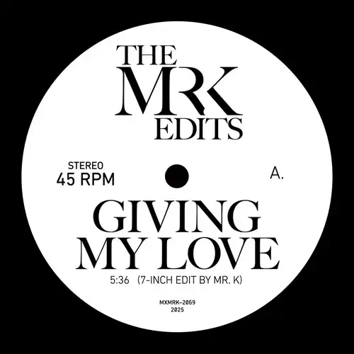 MR. K (DANNY KRIVIT) / ミスター・ケー / GIVING MY LOVE/BRAZIL (45RPM/7")