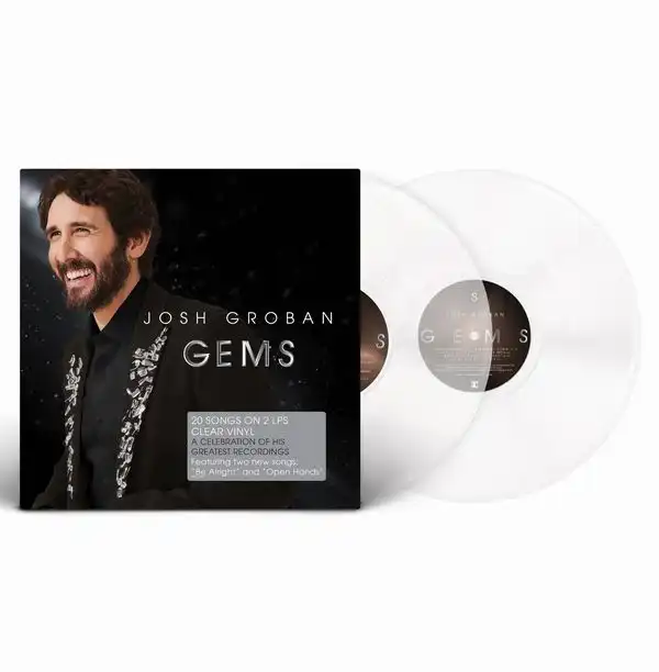 JOSH GROBAN / ジョシュ・グローバン / GEMS [2LP CRYSTAL CLEAR VINYL]