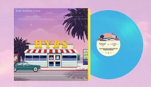 HYBS / ハイブス / MAKING STEAK (2025 BLUE VINYL)