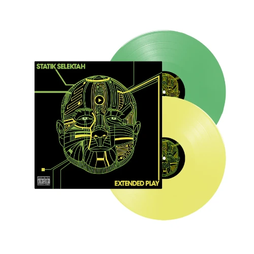 STATIK SELEKTAH / スタティック・セレクター / EXTENDED PLAY (2LP / NEON YELLOW & GREEN VINYL)