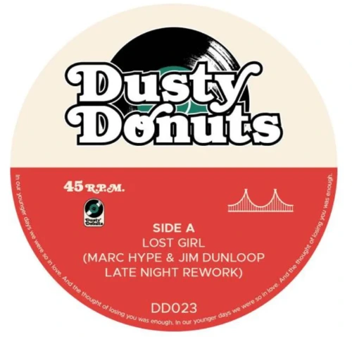 MARC HYPE & JIM DUNLOOP / LOST GIRL (MARC HYPE & JIM DUNLOOP LATE NIGHT REWORK) (7inch)