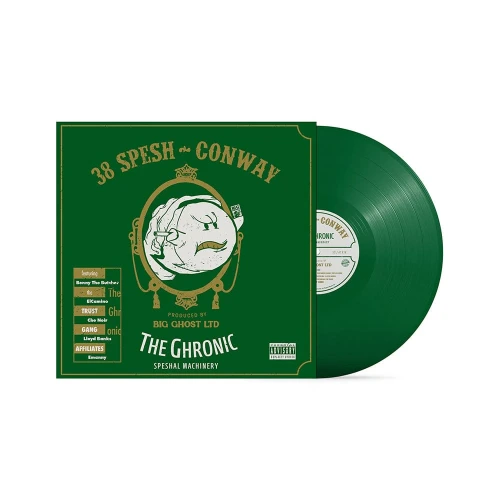 38 SPESH X CONWAY THE MACHINE / GHRONIC: SPESHAL MACHINERY (LP) (GREEN VINYL)