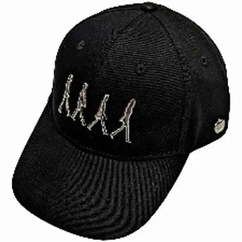 BEATLES / ビートルズ / ABBEY ROAD SILVER SIDE APPLE BASEBALL CAP (BLACK)
