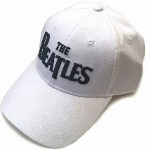 BEATLES / ビートルズ / BLACK DROP T LOGO WHT BASEBALL CAP (WHITE)