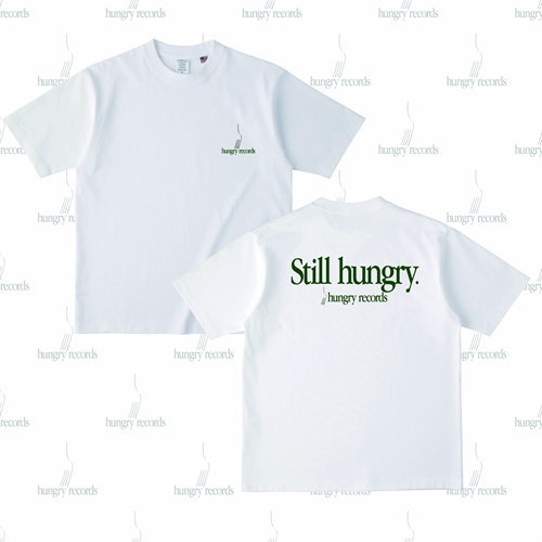 hungry records / hungry records Label Logo T-shirt S White