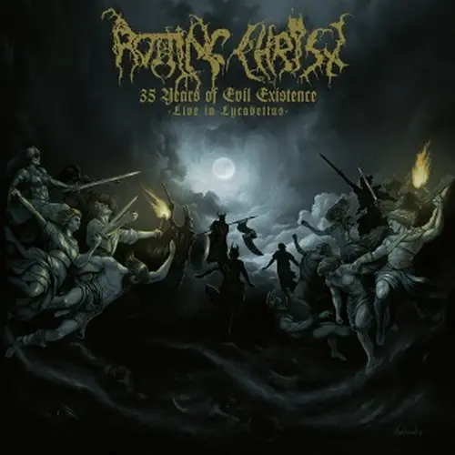 ROTTING CHRIST / ロッティング・クライスト / 35 YEARS OF EVIL EXISTENCE - LIVE IN LYCABETTUS<BLACK VINYL>