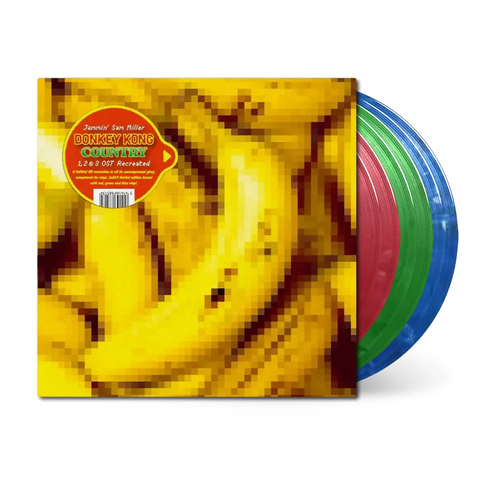 JAMMIN' SAM MILLER / DONKEY KONG COUNTRY 1, 2 & 3 OST RECREATED (6LP-BOX)