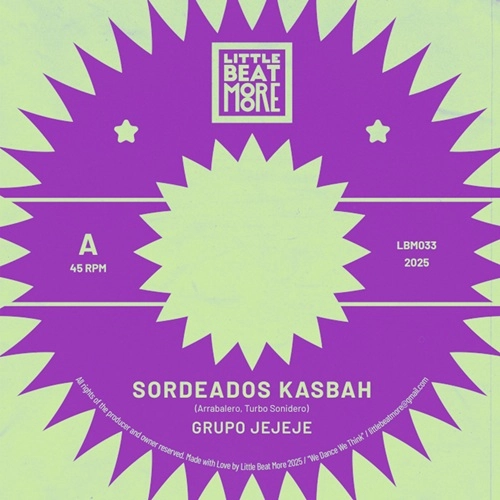 GRUPO JEJEJE / グルーポ・ヘヘヘ / SORDEADOS KASBAH / ASUKA (GREEN VINYL 7")