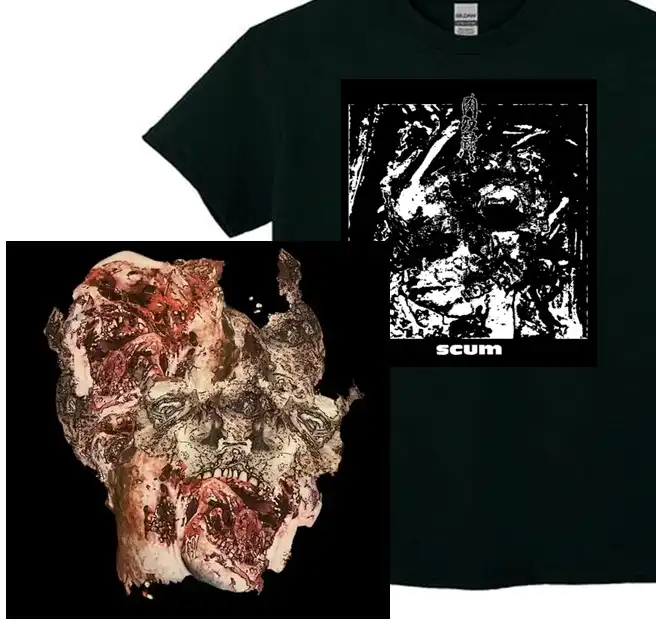 肉奴隷 / scum / L / LIVE at EARTHDOM Tシャツ付きセット