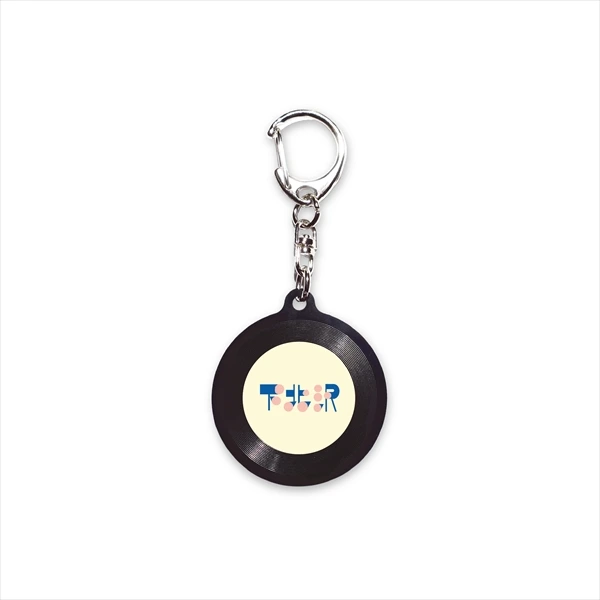 MUSIC OMIYAGE / 下北沢 ミュージックキーホルダー レコード型