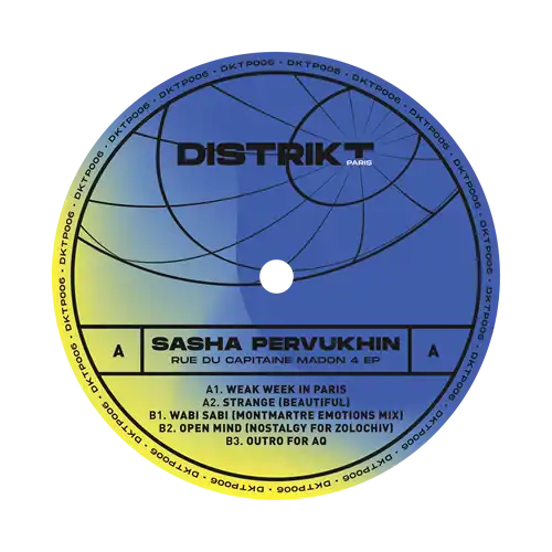 SASHA PERVUKHIN / RUE DU CAPITAINE MADON 4 EP