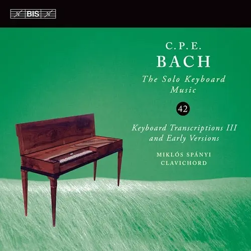 MIKLOS SPANYI / ミクローシュ・シュパーニ / C.P.E.BACH:SOLO KEYBOARD MUSIC VOL.42