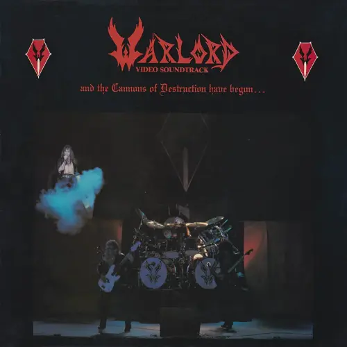 WARLORD / ウォーロード / AND THE CANNONS OF DESTRUCTION HAVE BEGUN (RED/ BLUE GALAXY EFFECT VINYL)