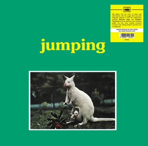 ROBERTO FOGU & CALOGERO TAORMINA / ロベルト・フォグ & カロジェロ・タオルミナ / JUMPING (CLEAR YELLOW VINYL)