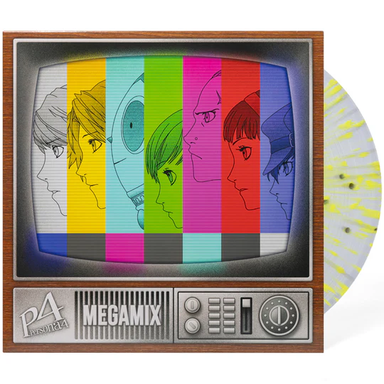 ATLUS SOUND TEAM / アトラス・サウンド・チーム / PERSONA 4 MEGAMIX VINYL SOUNDTRACK (SPLATTER VINYL LP)