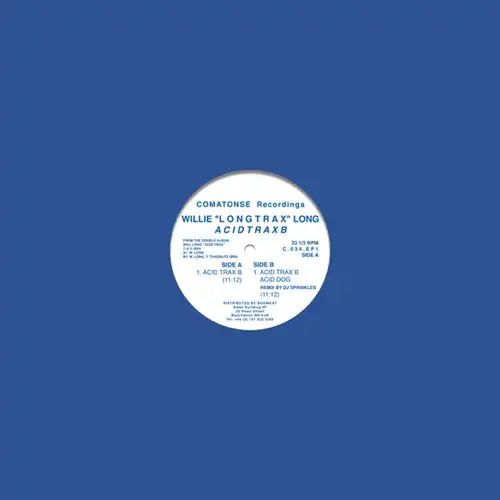 DJ SPRINKLES X WILL LONG / ACID TRAX - EP 1