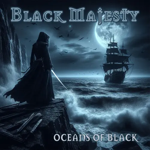 BLACK MAJESTY / ブラック・マジェスティ / OCEANS OF BLACK (MARBLED BLUE VINYL)
