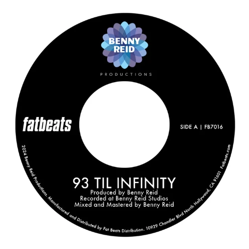 BENNY REID (HIP HOP) / 93 'TIL INFINITY B/W DAY ONE (7inch)