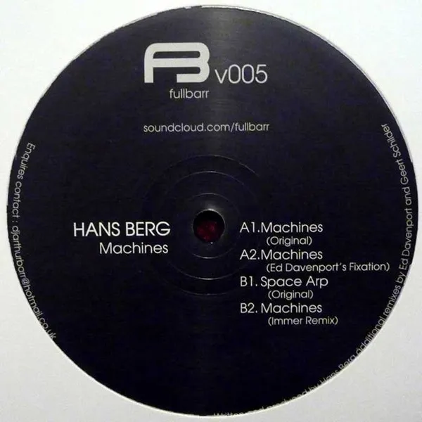 HANS BERG / MACHINES