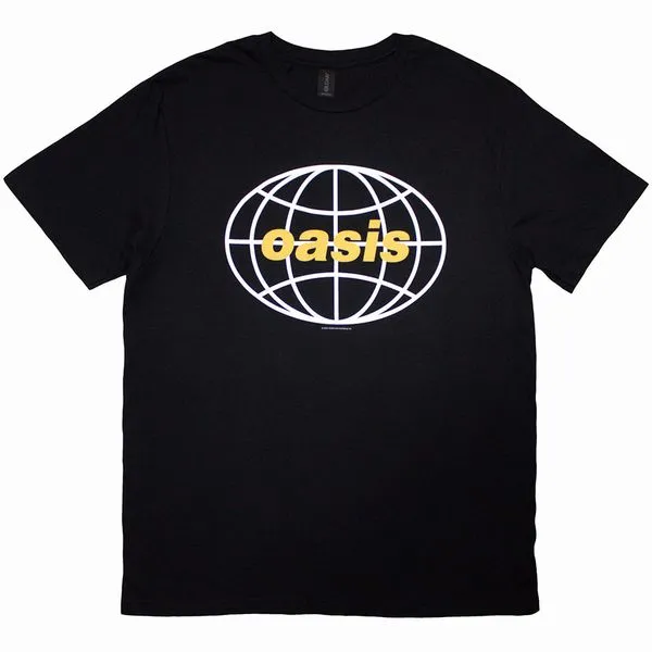 OASIS / オアシス / GLOBE LOGO (BLACK)(XL)