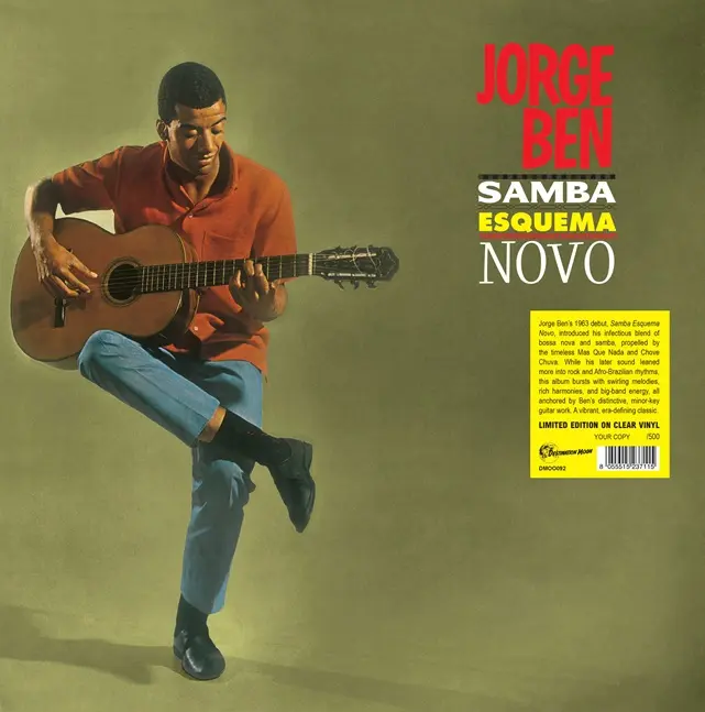 JORGE BEN / ジョルジ・ベン / SAMBA ESQUEMA NOVO (CLEAR VINYL)