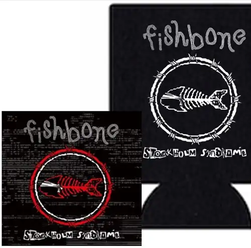 FISHBONE / フィッシュボーン / ブラック / Stockholm Syndrome クージー付きセット
