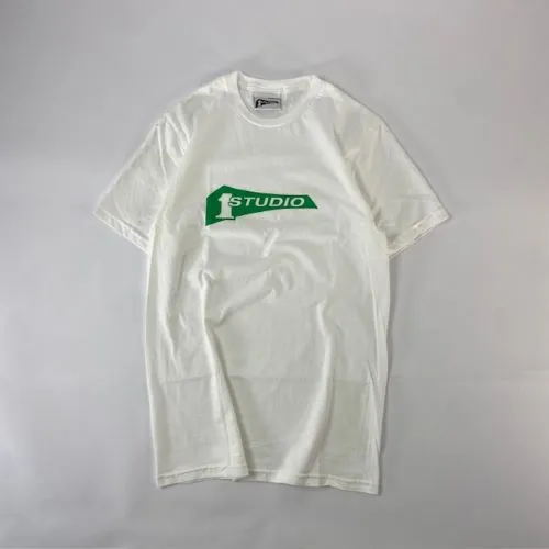 STUDIO ONE RECORDS OFFICIAL T-SHIRT / STUDIO ONE RECORDS OFFICIAL T-SHIRT (WHITE/GREEN) SIZE XL 