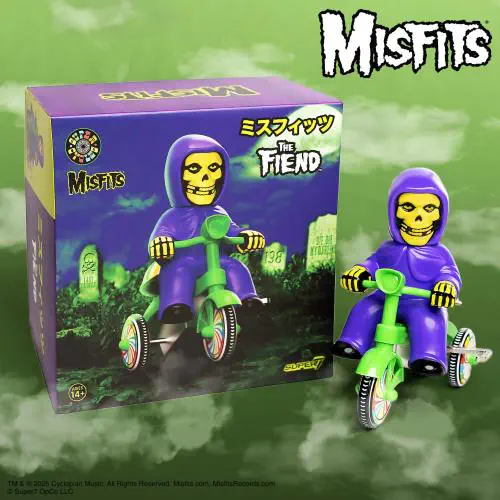 MISFITS / ミスフィッツ / MISFITS SUPER CYCLES - FIEND (PURPLE W/ GREEN TRIKE)