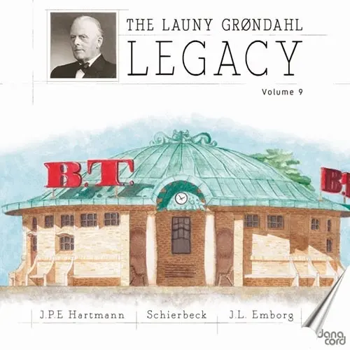LAUNY GRONDAHL / ラウニ・グレンダール / GRONDAHL LEGACY VOL.9 (CD-R) / HARTMANN:YRSA - LAUNY GRONDAHL LEGACY VOL.9 (CD-R)