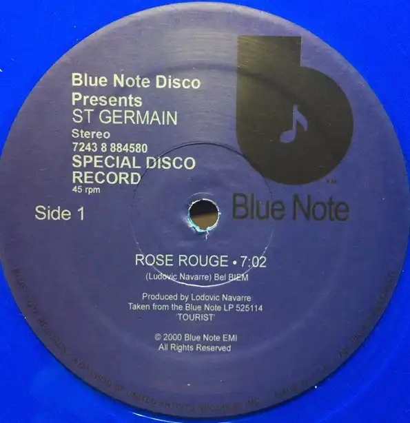 ST. GERMAIN / サン・ジェルマン / ROSE ROUGE (BLUE VINYL) / JORJA SMITH COVER JOY ORBISON REMIX