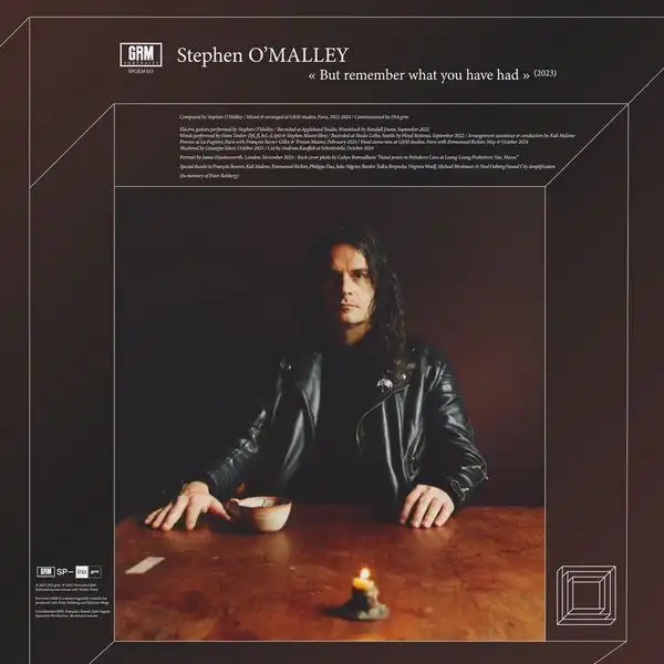 STEPHEN O'MALLEY / ステファン・オマリー / BUT REMEMBER WHAT YOU HAVE HAD [LP - BLACK]