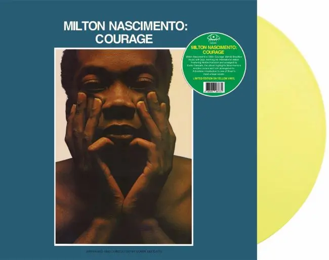 MILTON NASCIMENTO / ミルトン・ナシメント / COURAGE (YELLOW VINYL)